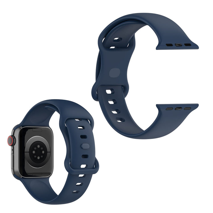 Super flot Universal Apple Silikone Rem - Størrelse: L - Blå#serie_2