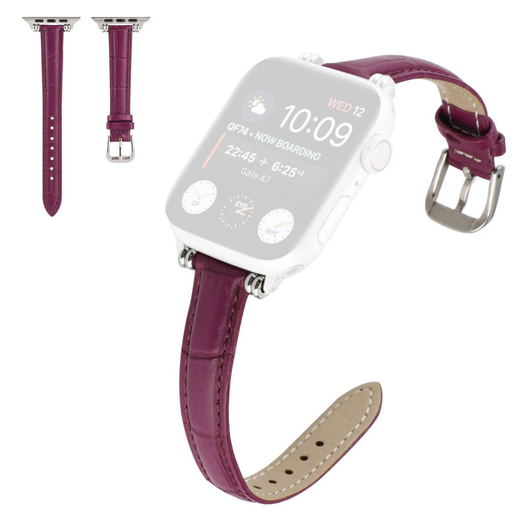 Helt vildt fed Universal Apple Ægte læder Rem - Lilla#serie_7