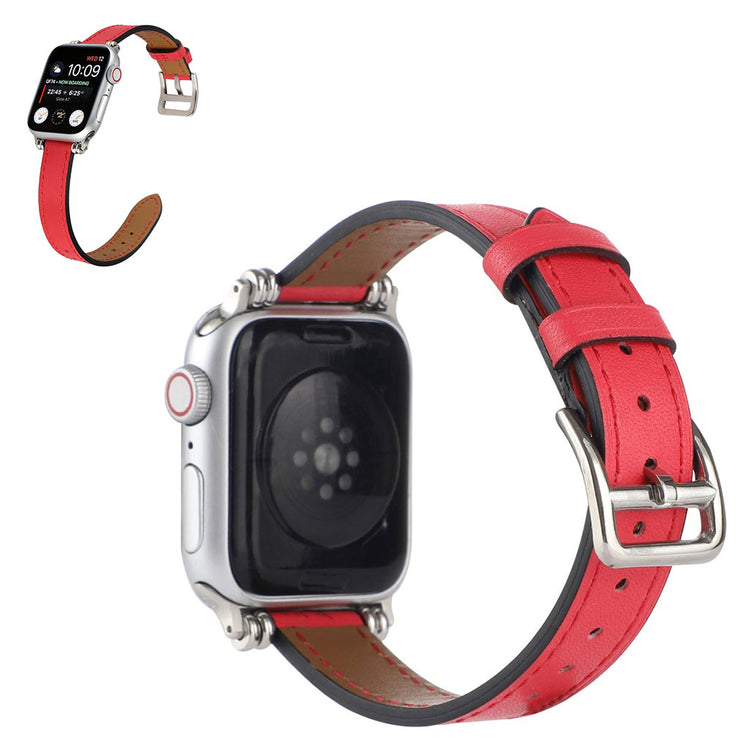 Rigtigt godt Universal Apple Ægte læder Rem - Pink#serie_3