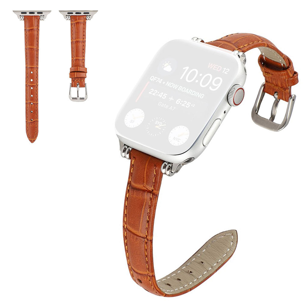 Mega cool Universal Apple Kunstlæder Rem - Brun#serie_4