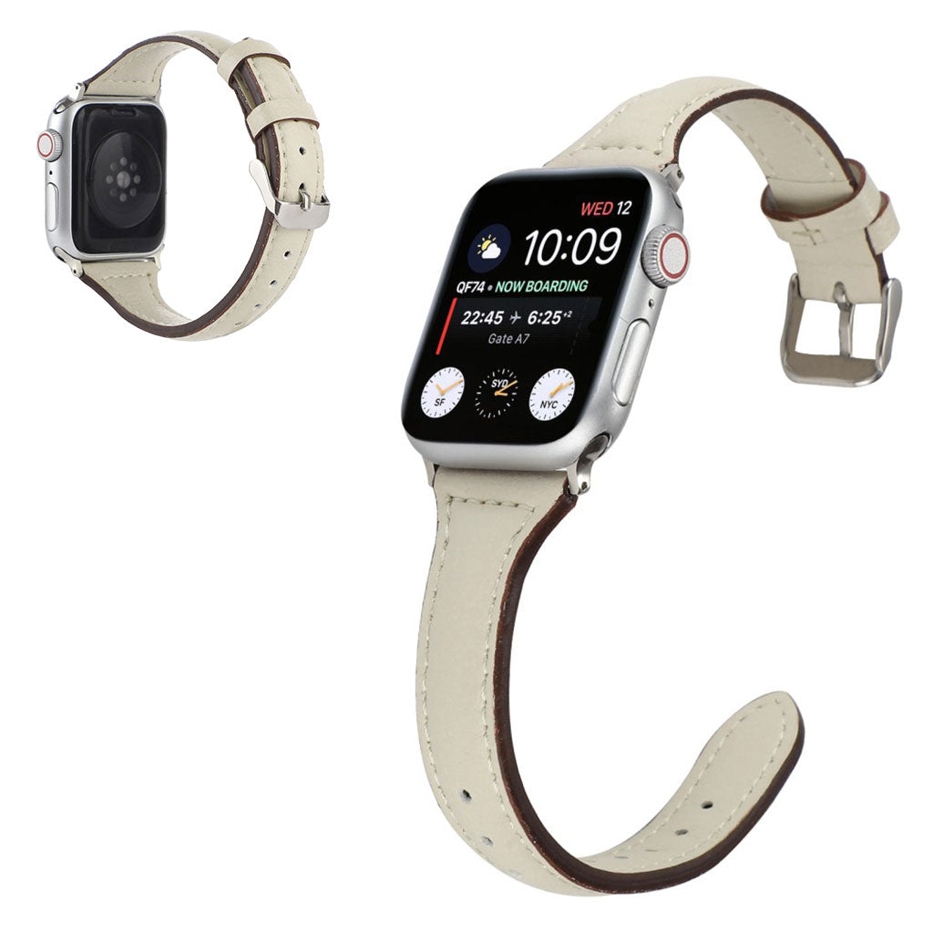 Mega nydelig Universal Apple Kunstlæder Rem - Hvid#serie_6