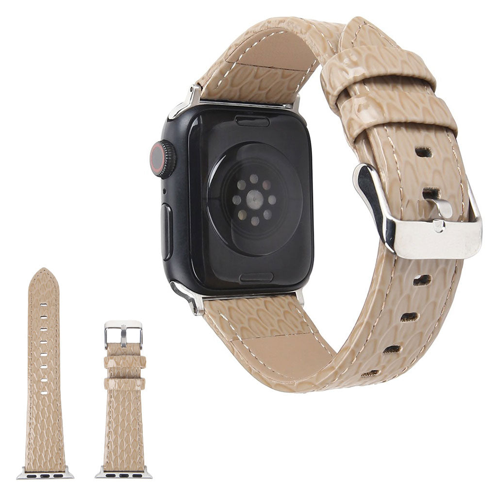 Rigtigt kønt Universal Apple Kunstlæder Rem - Brun#serie_4