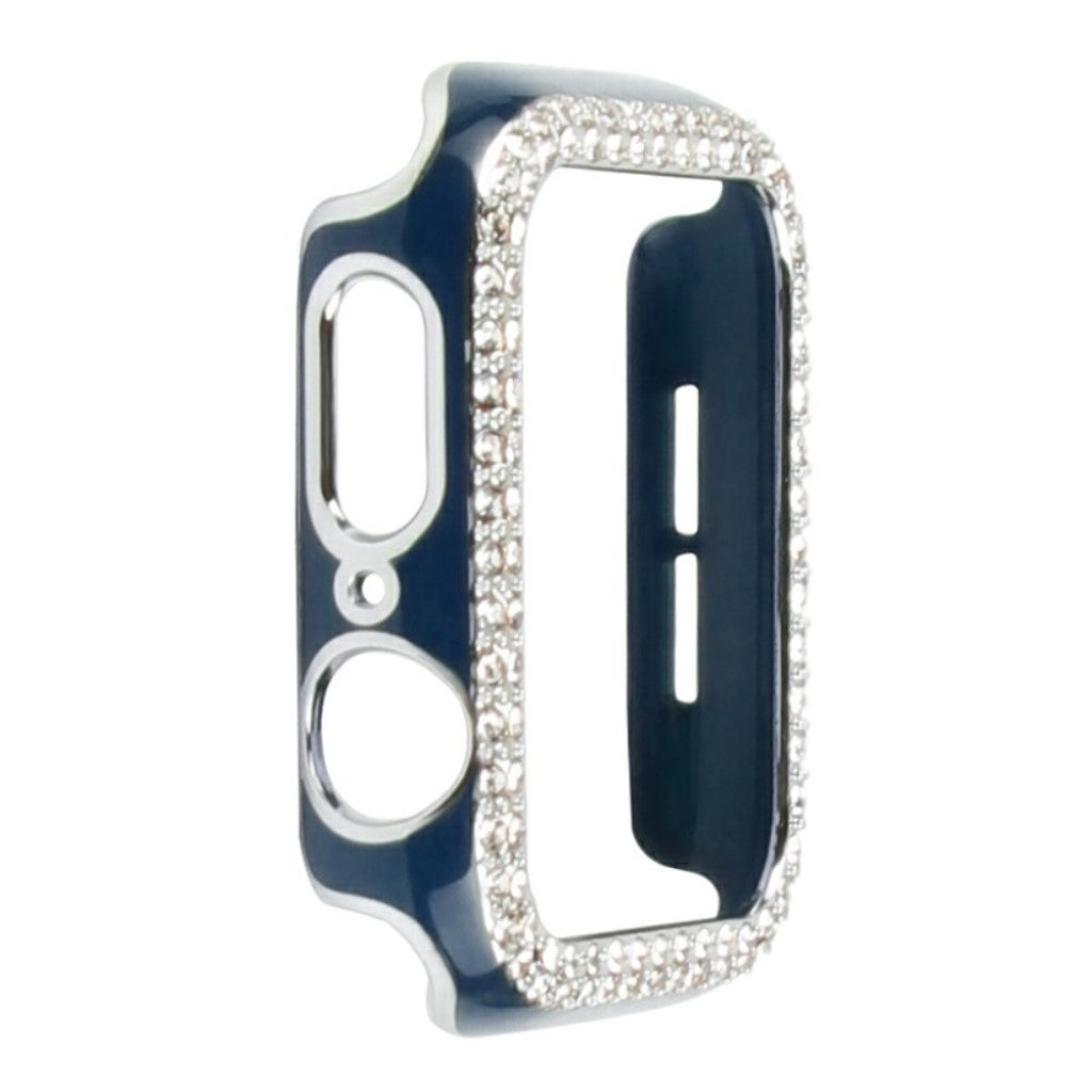 Universal Apple  Plastik og Rhinsten Bumper  - Sort#serie_10