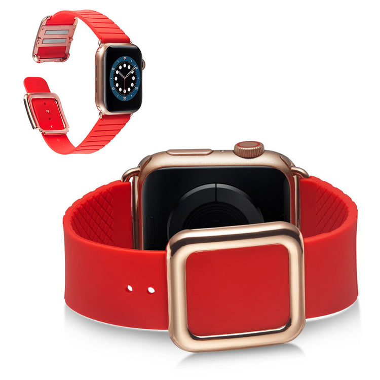 Mega godt Universal Apple Silikone Rem - Rød#serie_6