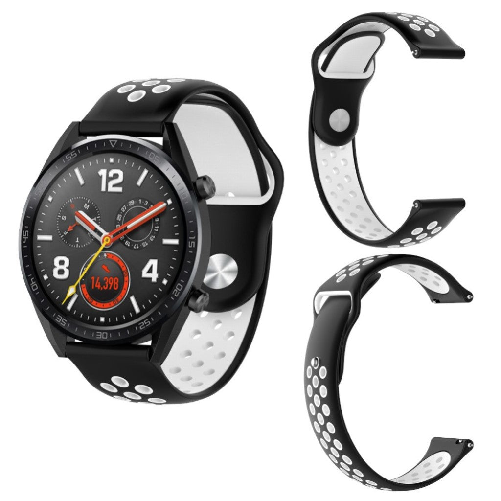 Rigtigt slidstærk Universal Silikone Rem - Hvid#serie_5