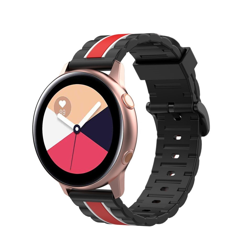 Rigtigt flot Universal Silikone Rem - Rød#serie_4