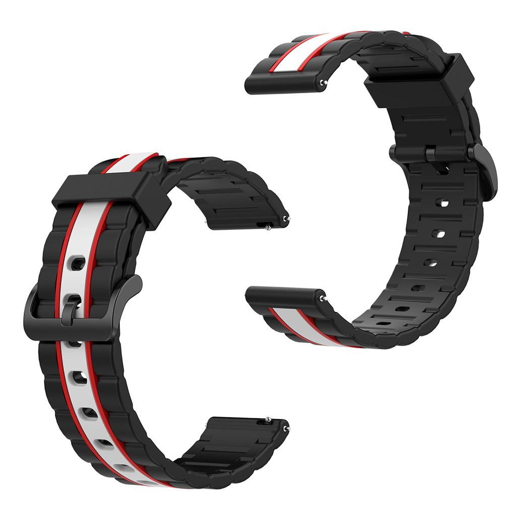 Rigtigt flot Universal Silikone Rem - Sort#serie_5