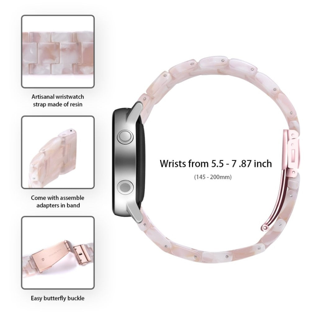 Samsung Galaxy Watch (46mm) / Samsung Galaxy Watch Active  Rem - Pink#serie_3