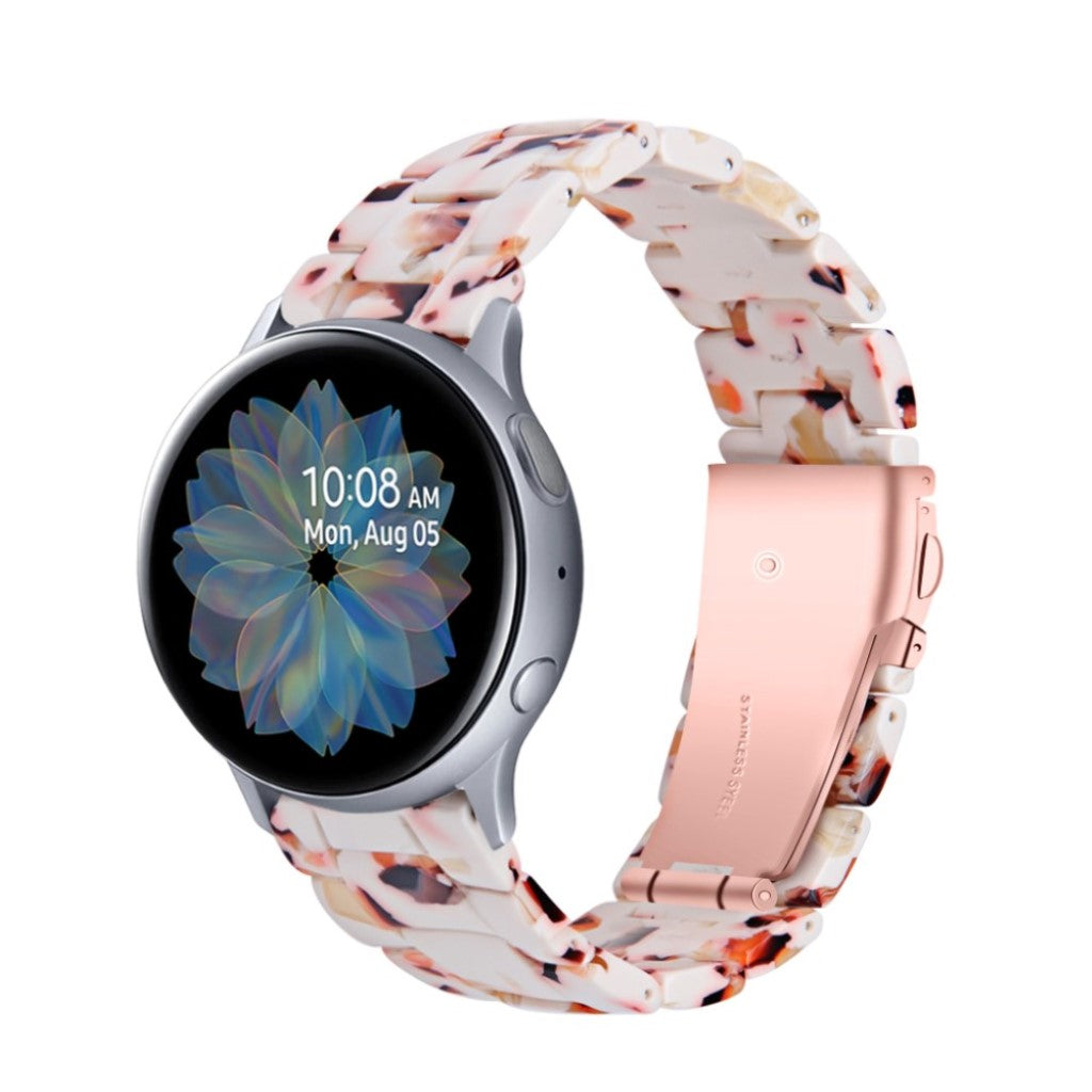 Samsung Galaxy Watch (46mm) / Samsung Galaxy Watch Active  Rem - Hvid#serie_5