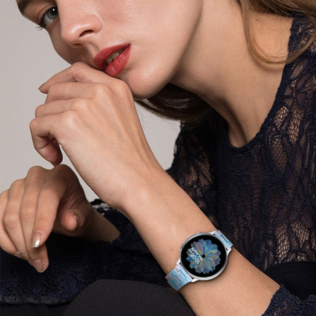 Samsung Galaxy Watch (46mm) / Samsung Galaxy Watch Active  Rem - Blå#serie_7