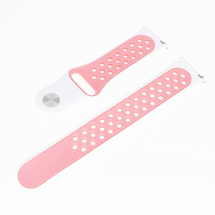 Super pænt Samsung Galaxy Watch Active Silikone Rem - Hvid#serie_1