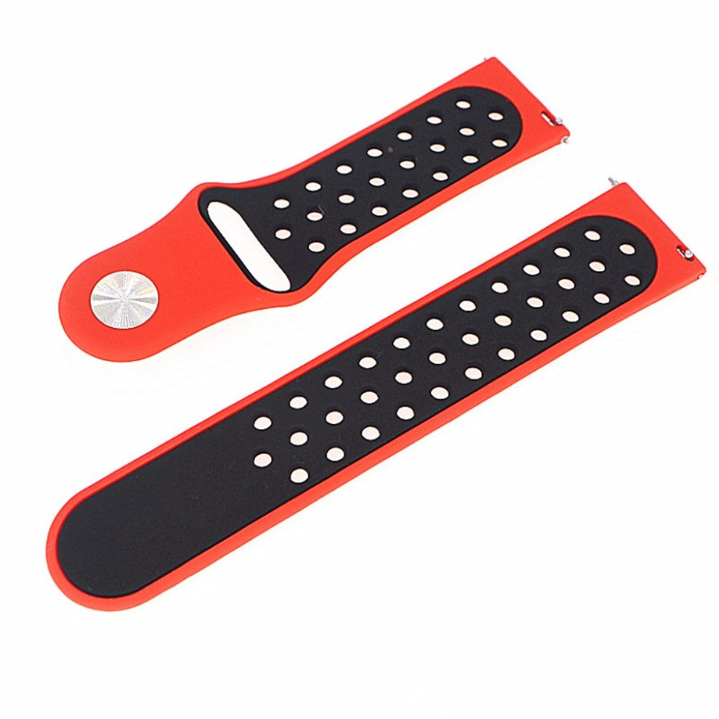 Super pænt Samsung Galaxy Watch Active Silikone Rem - Flerfarvet#serie_14