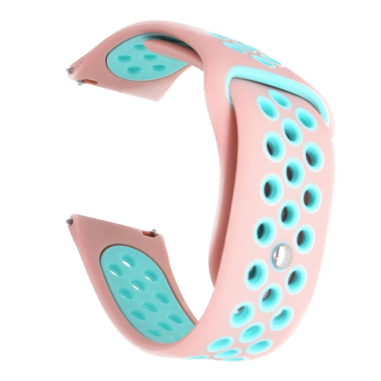 Super pænt Samsung Galaxy Watch Active Silikone Rem - Flerfarvet#serie_3