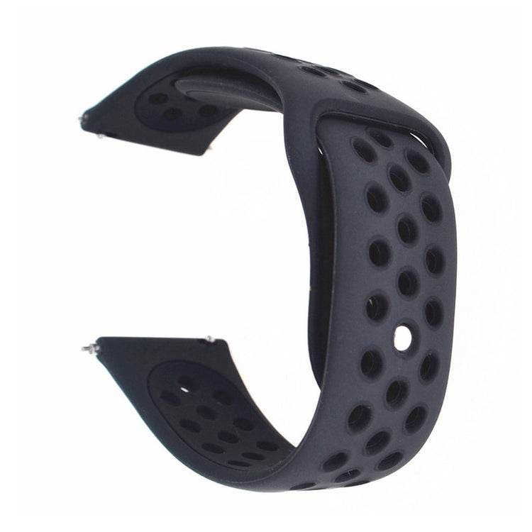 Super pænt Samsung Galaxy Watch Active Silikone Rem - Sort#serie_5