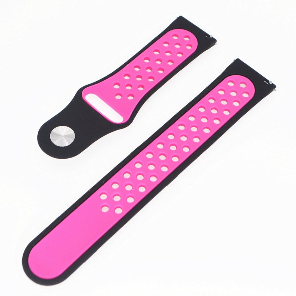 Super pænt Samsung Galaxy Watch Active Silikone Rem - Pink#serie_9