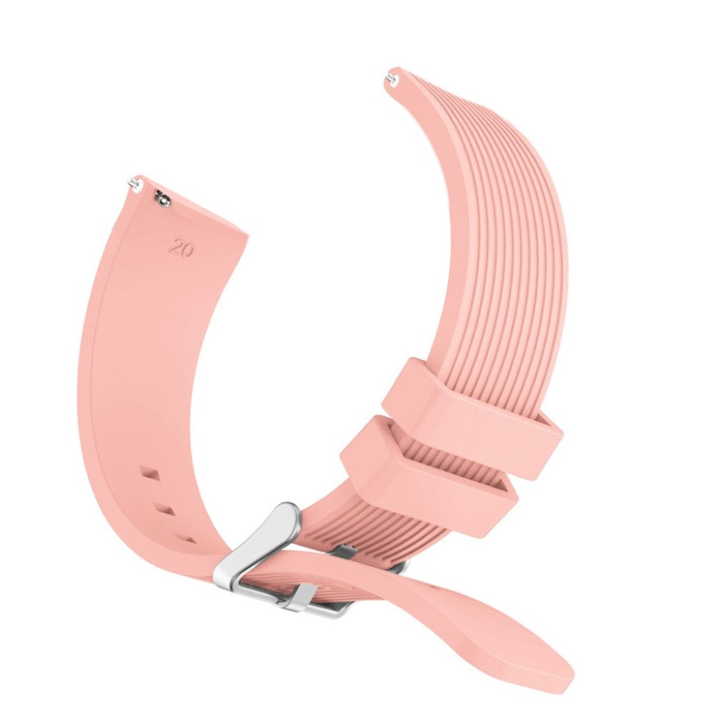 Meget nydelig Samsung Galaxy Watch Active Silikone Rem - Pink#serie_5