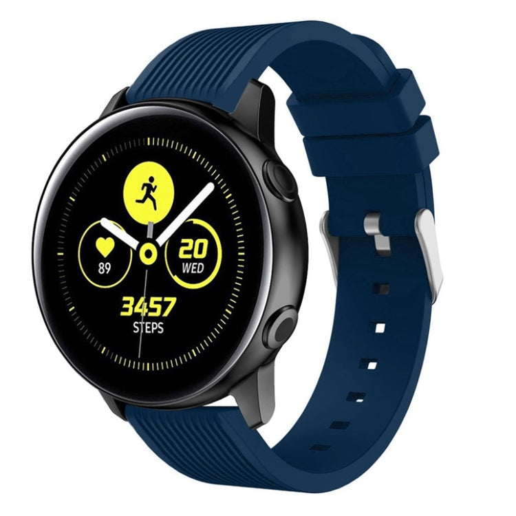 Meget nydelig Samsung Galaxy Watch Active Silikone Rem - Blå#serie_6
