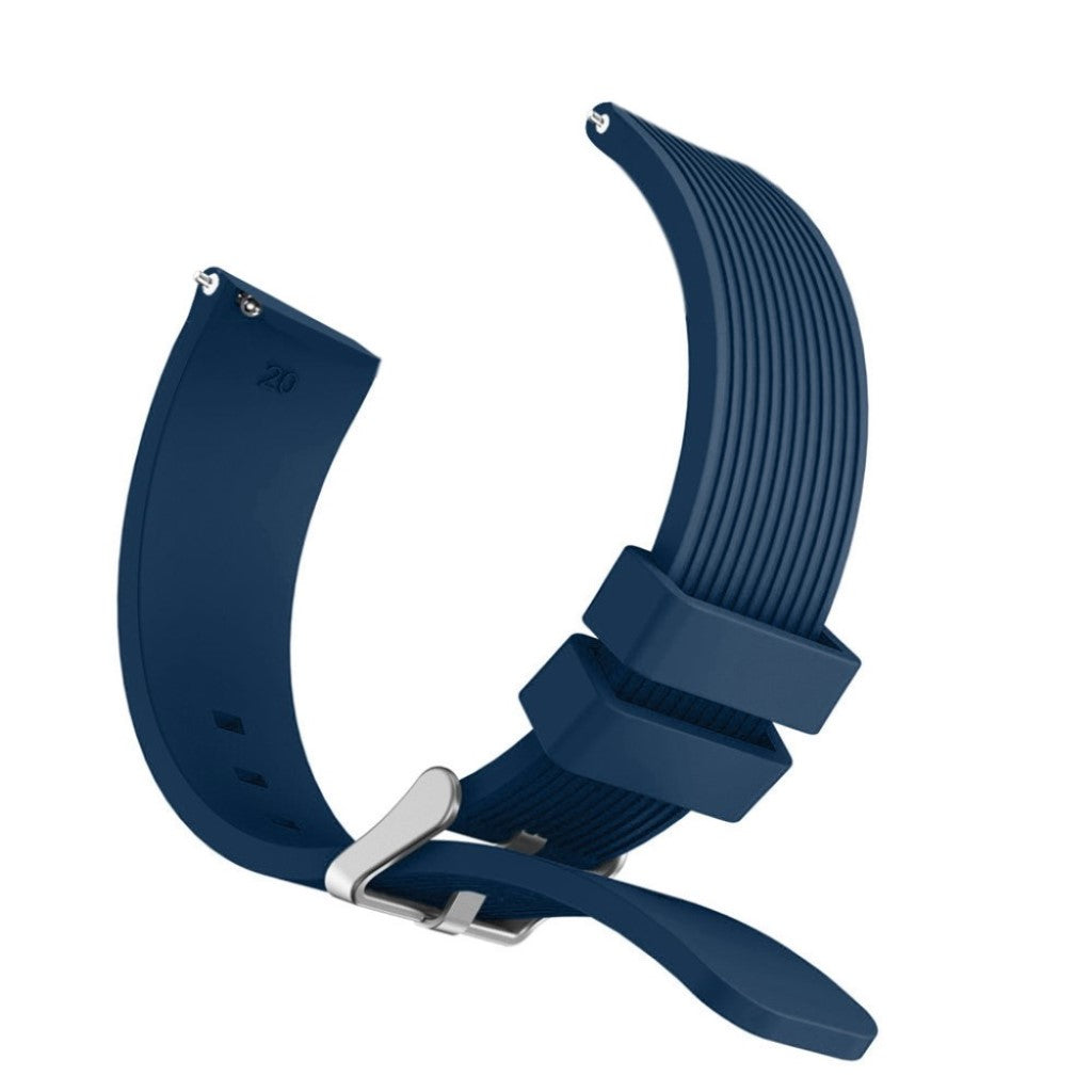 Meget nydelig Samsung Galaxy Watch Active Silikone Rem - Blå#serie_6
