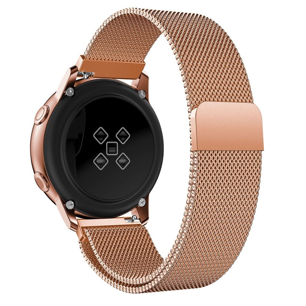 Mega fed Samsung Galaxy Watch Active Metal Rem - Pink#serie_1