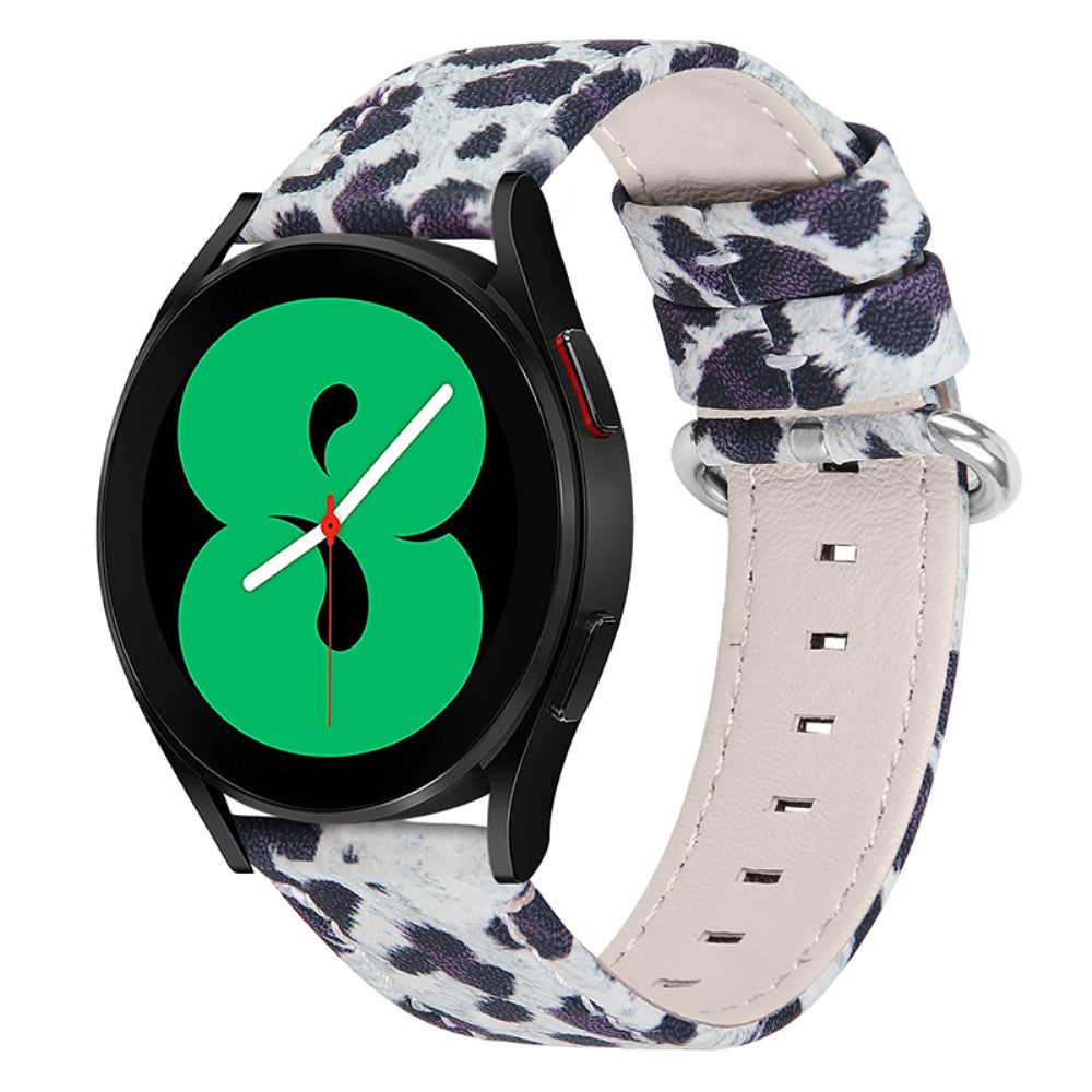Samsung Galaxy Watch 3 (45mm) / Samsung Galaxy Watch (46mm) รgte lรฆder Rem - Flerfarvet#serie_1