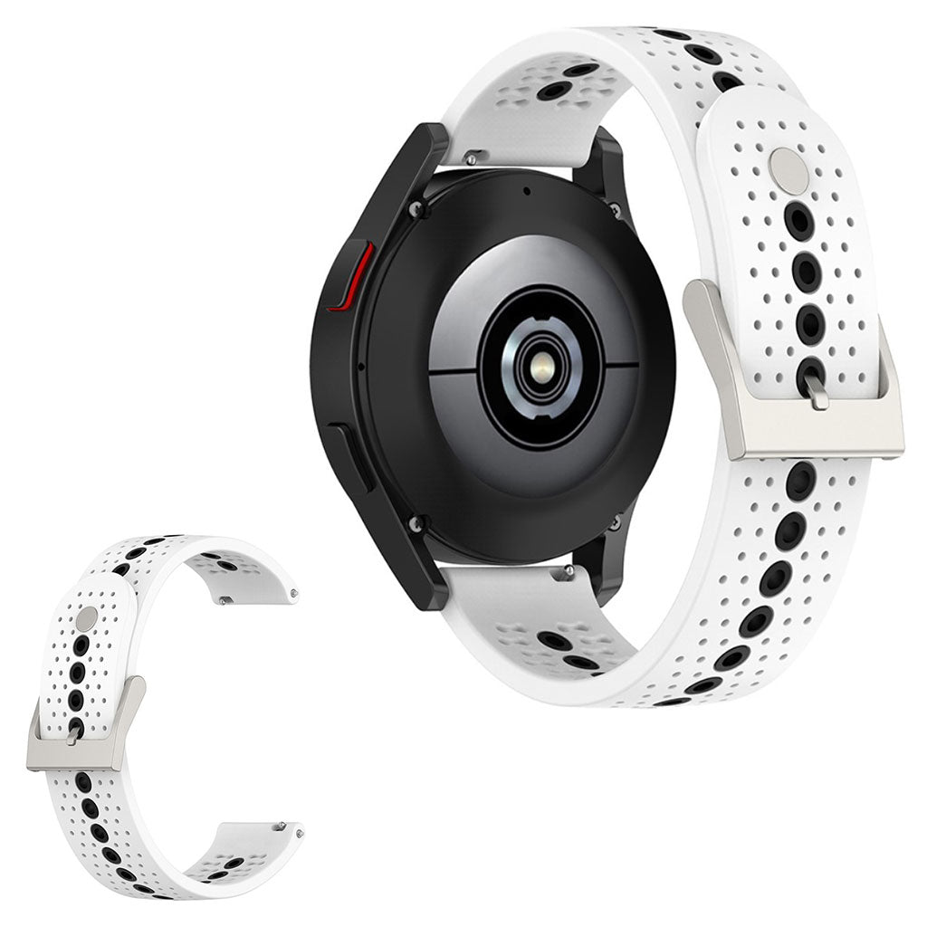 Mega smuk Universal Samsung Silikone Rem - Hvid#serie_10