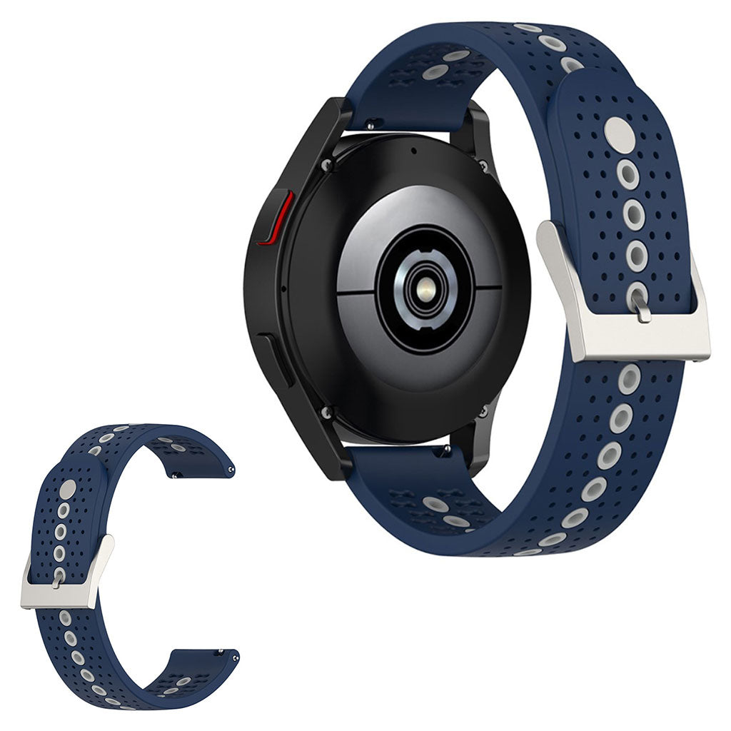 Mega smuk Universal Samsung Silikone Rem - Blå#serie_3