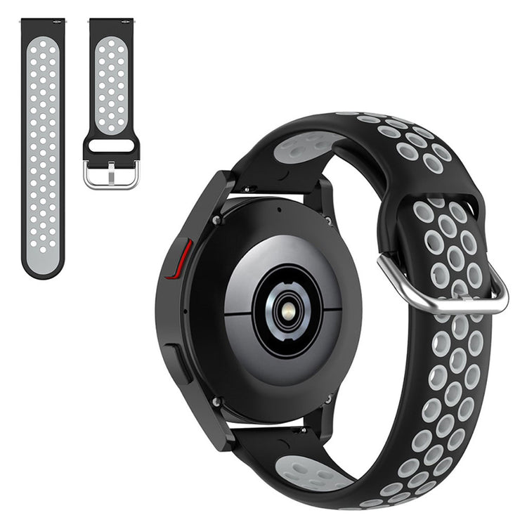 Helt vildt skøn Universal Samsung Silikone Rem - Sølv#serie_2