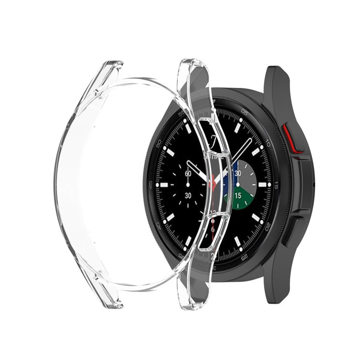 Samsung Galaxy Watch 4 Classic (46mm) Beskyttende Plastik Bumper  - Gennemsigtig#serie_11