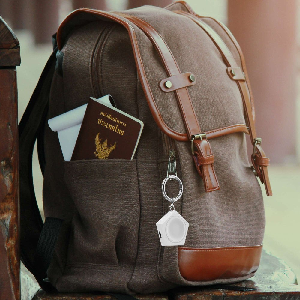 1m Plastik Universal Samsung Trådløs  Ladestation - Hvid#serie_2