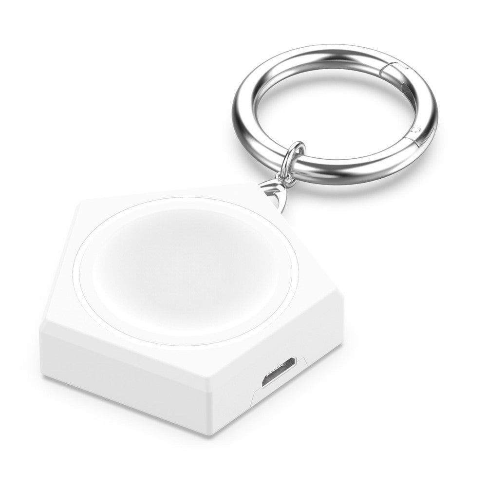 1m Plastik Universal Samsung Trådløs  Ladestation - Hvid#serie_2