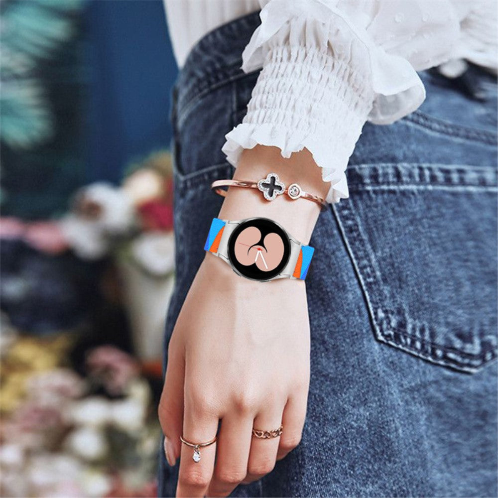 Helt vildt elegant Universal Samsung Nylon Rem - Flerfarvet#serie_10