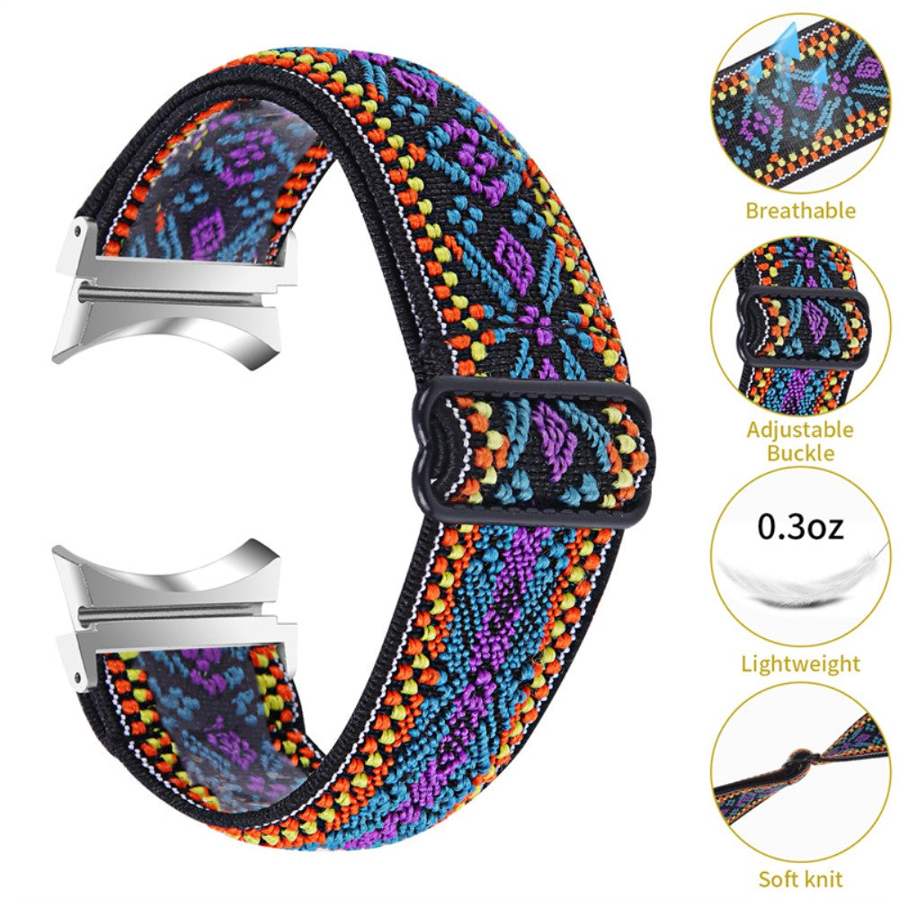 Helt vildt elegant Universal Samsung Nylon Rem - Flerfarvet#serie_3