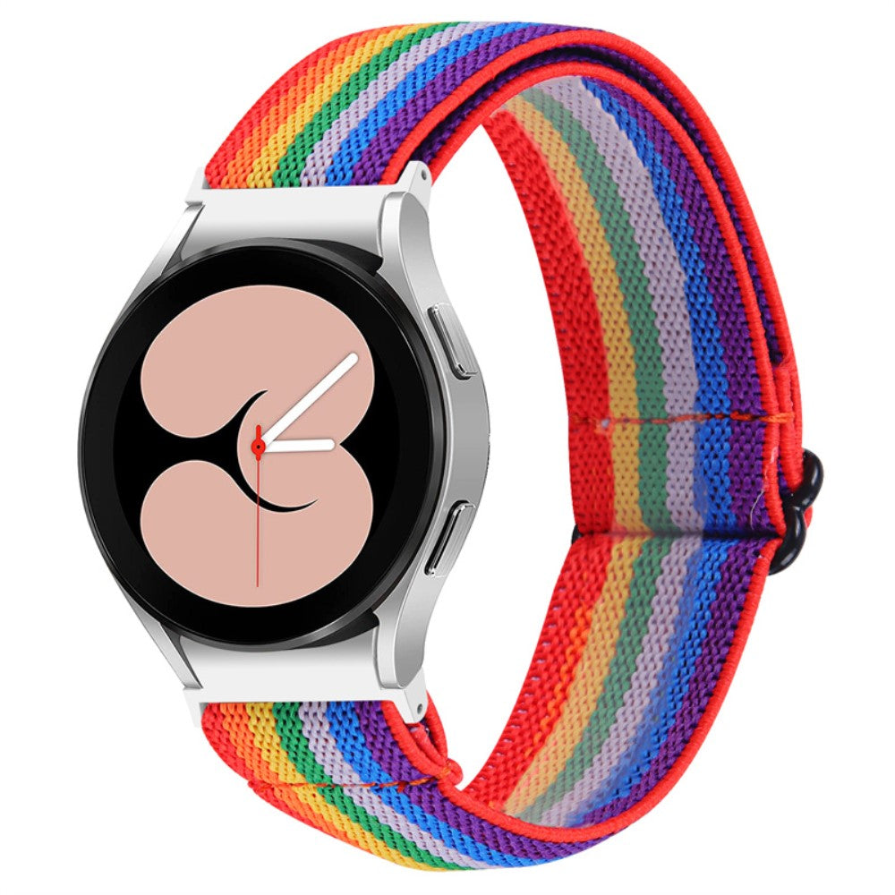 Helt vildt elegant Universal Samsung Nylon Rem - Flerfarvet#serie_4