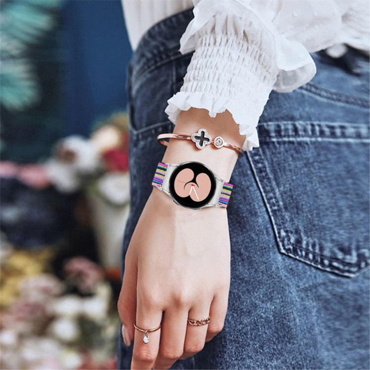 Helt vildt elegant Universal Samsung Nylon Rem - Lilla#serie_5