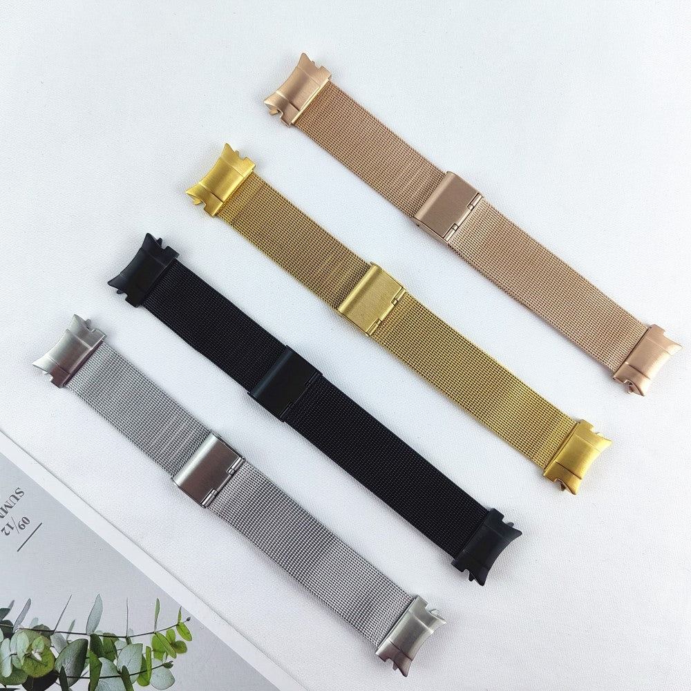 Rigtigt Flot Metal Universal Rem passer til Samsung Smartwatch - Pink#serie_4