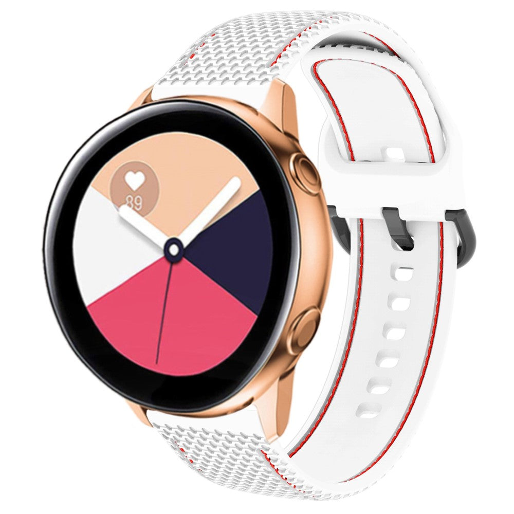 Fint Universal Samsung Silikone Rem - Hvid#serie_2