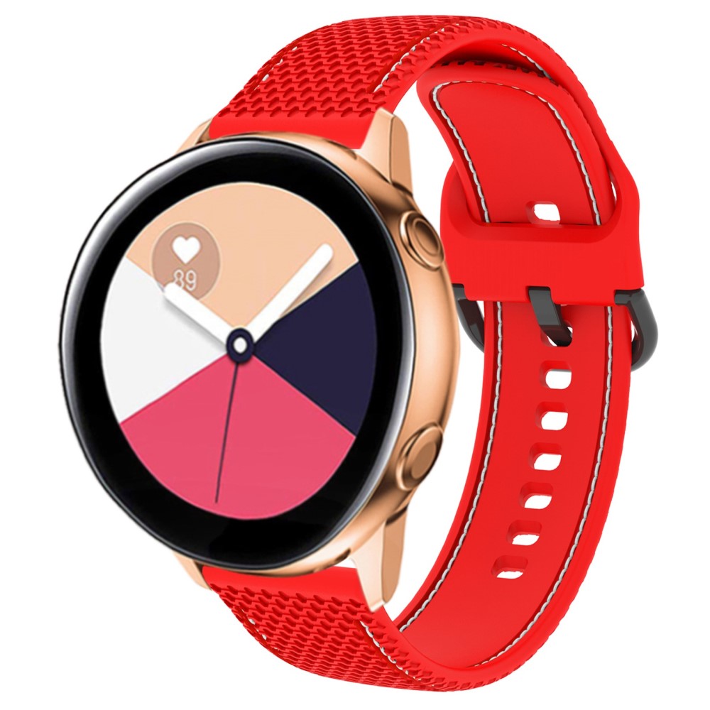 Fint Universal Samsung Silikone Rem - Rød#serie_7