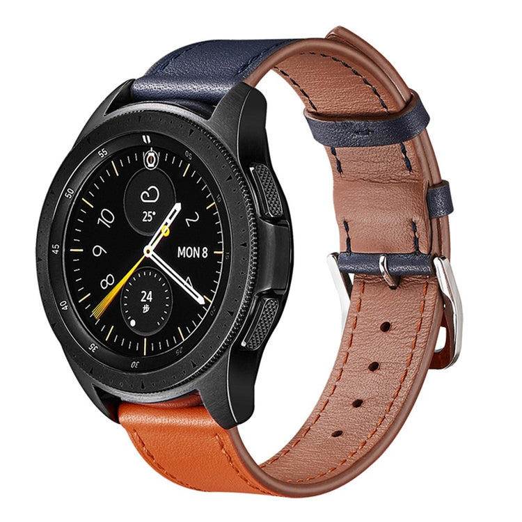 Stilfuld Universal Samsung Ægte læder Rem - Orange#serie_4