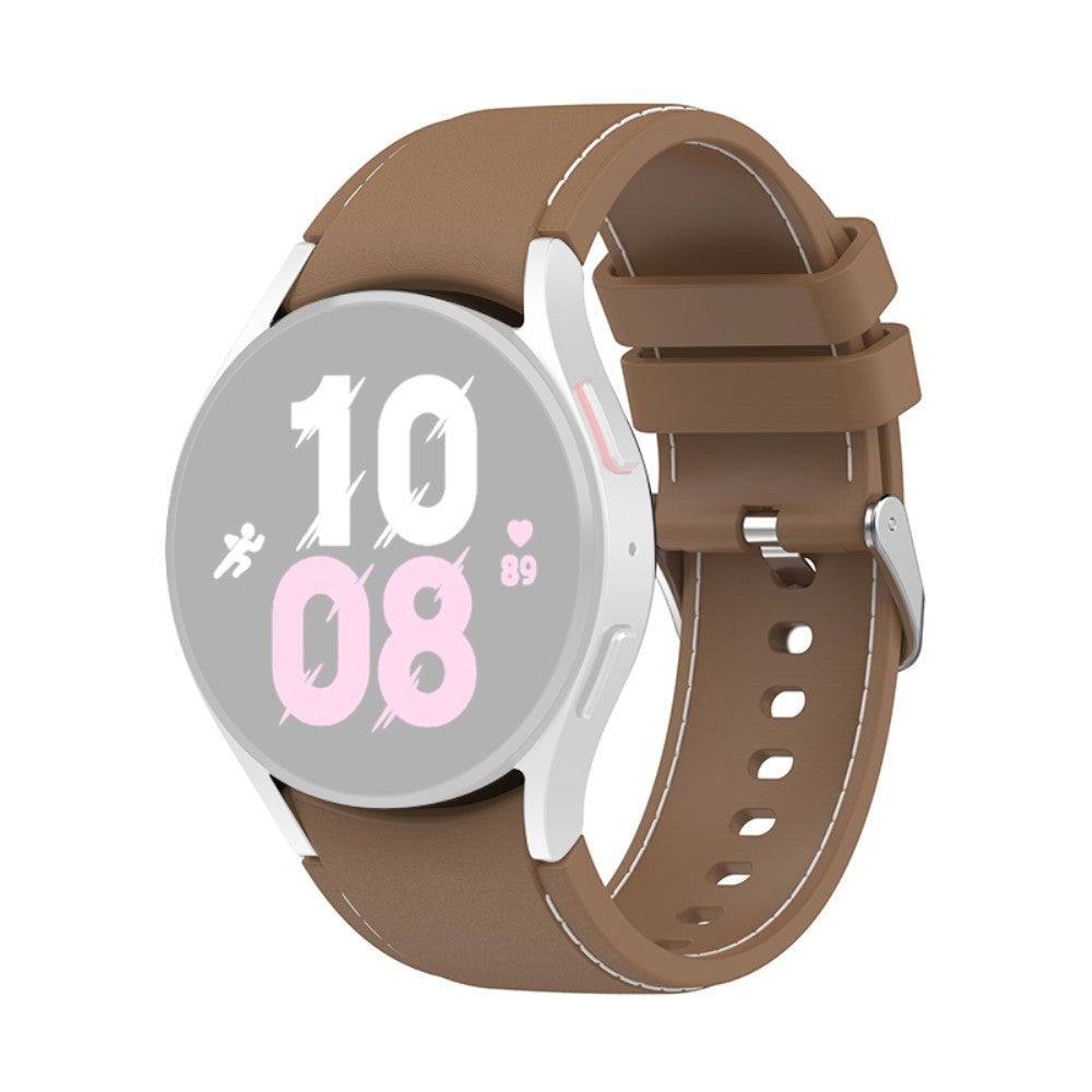 Pænt Universal Samsung Silikone Rem - Størrelse: S - Brun#serie_1