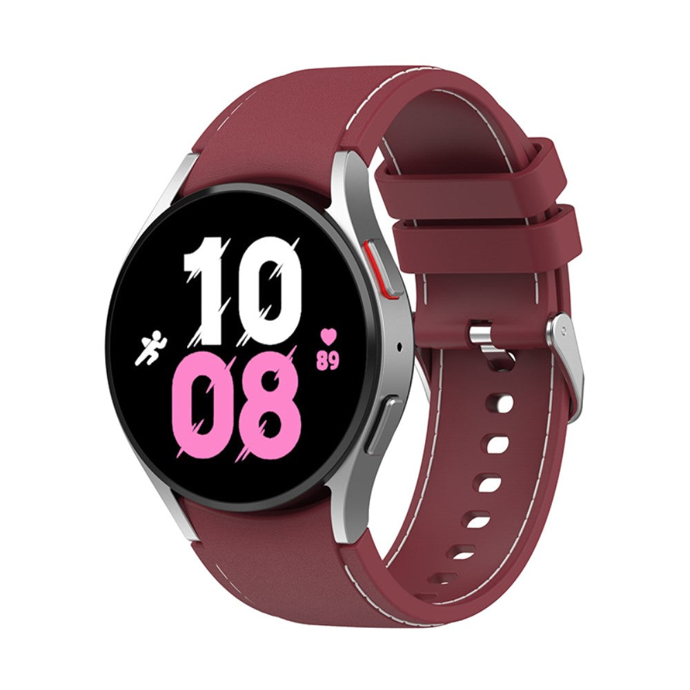 Pænt Universal Samsung Silikone Rem - Størrelse: S - Rød#serie_6