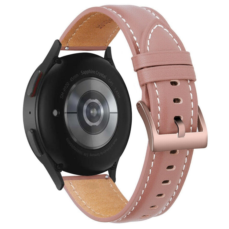 Elegant Universal Samsung Ægte læder Rem - Pink#serie_7