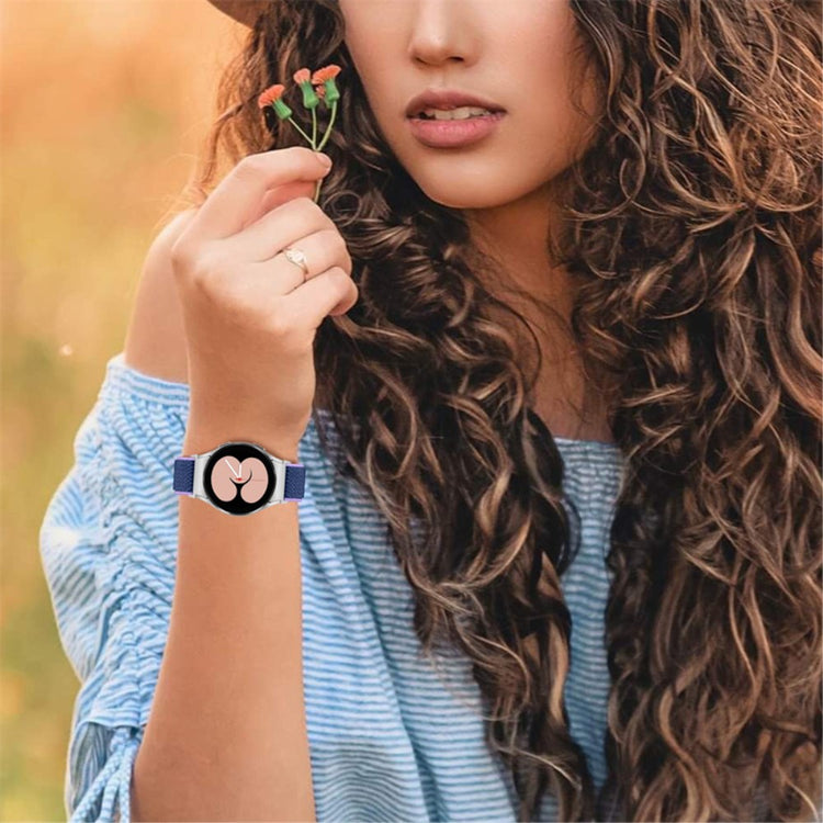 Meget sejt Universal Samsung Nylon Rem - Blå#serie_11