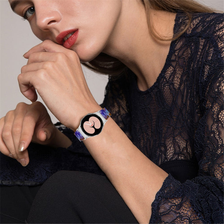 Stilren Universal Samsung Metal og Plastik Rem - Blå#serie_15