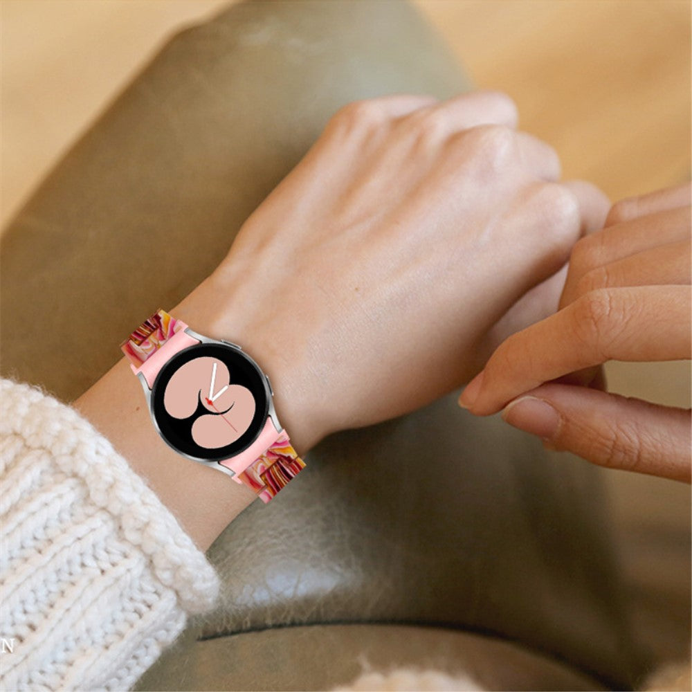 Stilren Universal Samsung Metal og Plastik Rem - Rød#serie_18