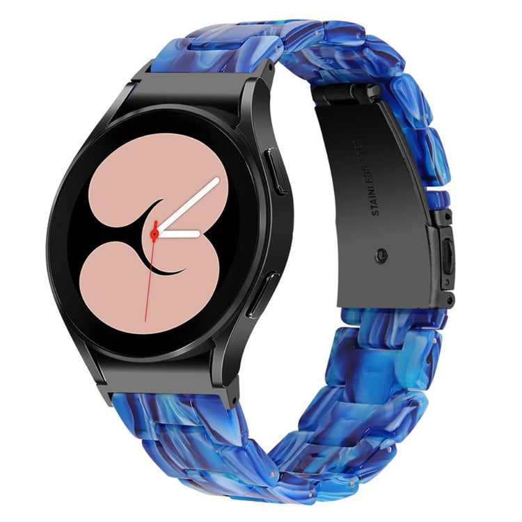 Mega kønt Universal Samsung Metal og Plastik Rem - Blå#serie_10