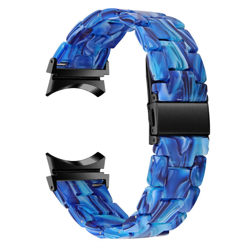 Mega kønt Universal Samsung Metal og Plastik Rem - Blå#serie_10