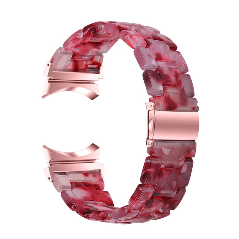 Mega kønt Universal Samsung Metal og Plastik Rem - Rød#serie_13