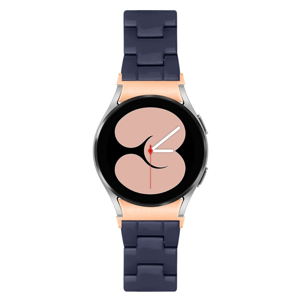 Mega kønt Universal Samsung Metal og Plastik Rem - Blå#serie_17