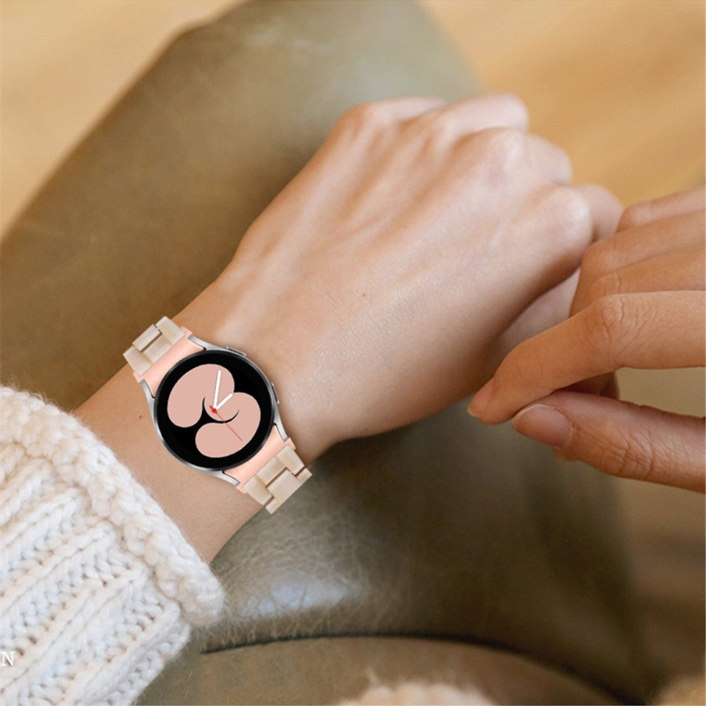 Mega kønt Universal Samsung Metal og Plastik Rem - Brun#serie_18