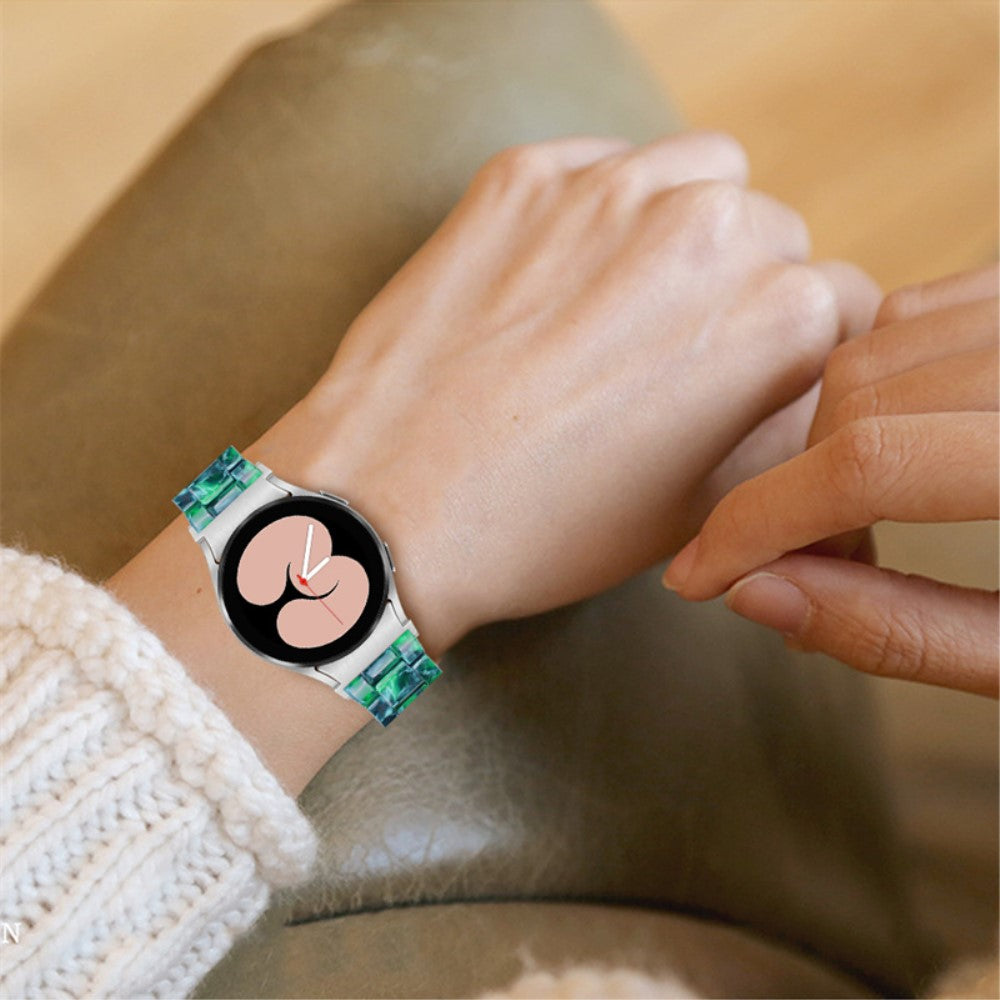 Mega kønt Universal Samsung Metal og Plastik Rem - Grøn#serie_19